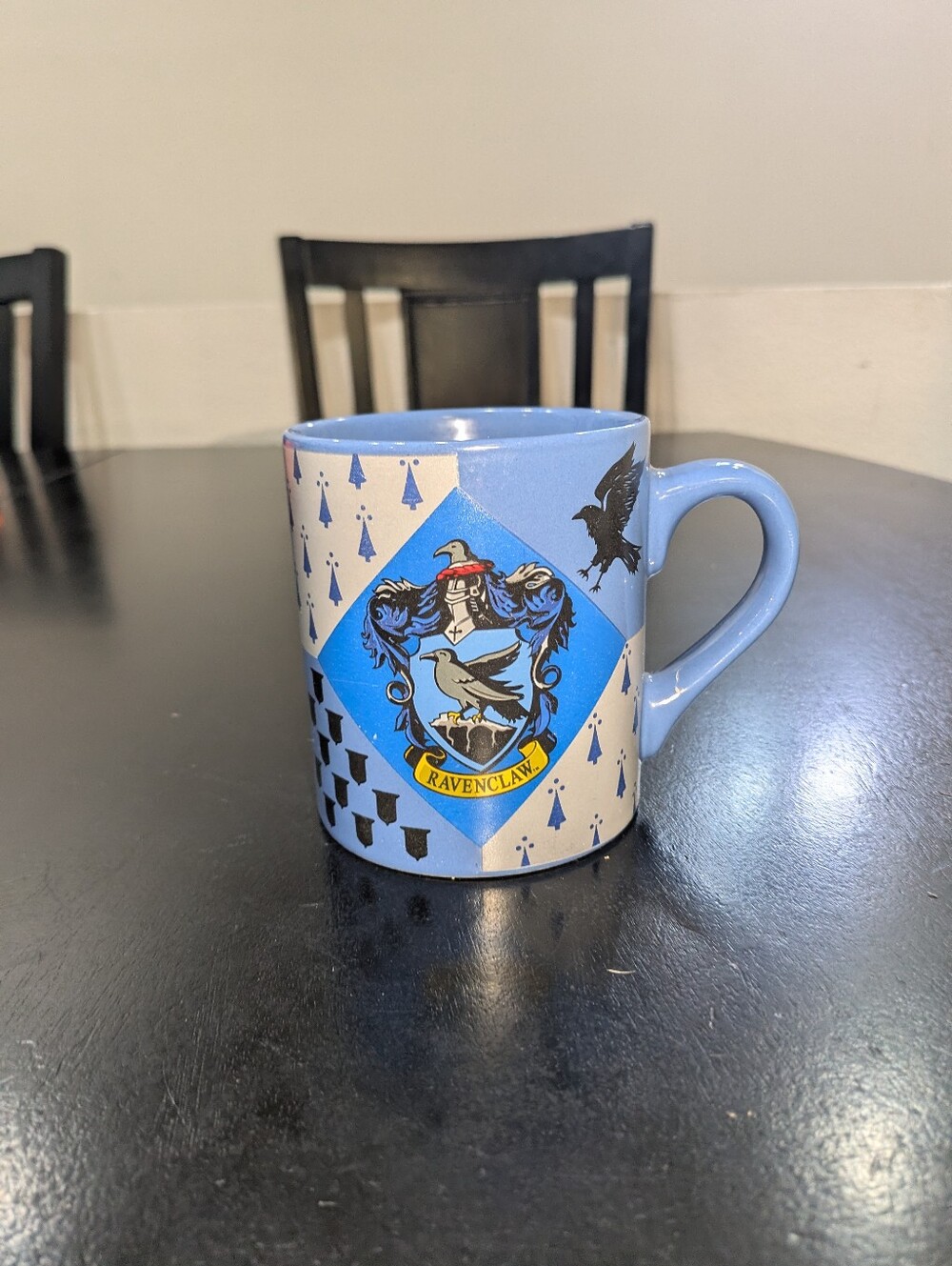 Harry Potter Ravenclaw House Crest Coffee Mug Cup Blue Ceramic 14 oz